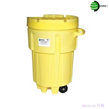 泄漏應急桶|ENPAC泄漏應急桶_95加侖移動式泄漏應急處理桶1299-YE